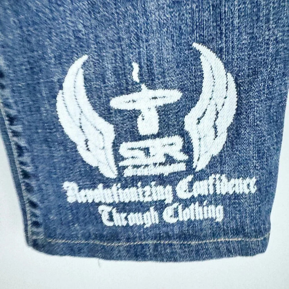 7 for All Mankind Y2K Embellished Jeans 30 - Picture 4 of 11